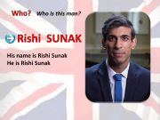 English powerpoint: Rishi Sunak