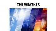 English powerpoint: Weather Flashcards