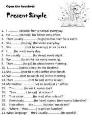 English powerpoint: present simple 