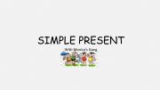 English powerpoint: Simple Present with Monica and Friends