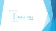 English powerpoint: Table Talks_Phobias
