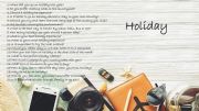 English powerpoint: discussion topic: holiday