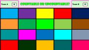 English powerpoint: Countable or Uncountable - Food (game with scoreboard)