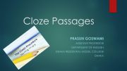 English powerpoint: Cloze Passages