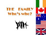 English powerpoint: The Family - Whoï¿½s who
