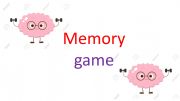 English powerpoint: Jobs memory game