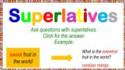 English powerpoint: Superlatives
