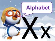 English powerpoint: alphabet letter x
