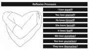 English powerpoint: Self-love - reflexive pronouns