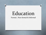 English powerpoint: education