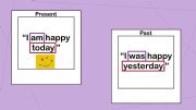English powerpoint: be (was/were) - Present / Past + exercises