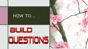 English powerpoint: how to build questions