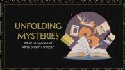 English powerpoint: Unfolding mysteries: putting 