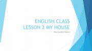 English powerpoint: House and furniture