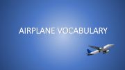 English powerpoint: AIRPLANE VOCAB