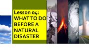 English powerpoint: Be prepare for natural disasters