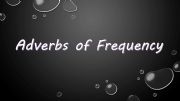 English powerpoint: Frequency adverbs explanation