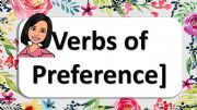 English powerpoint: Verbs of preference