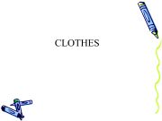 English powerpoint: CLOTHES