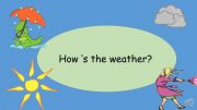 English powerpoint: How is the weather?