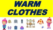 English powerpoint: WARM CLOTHES