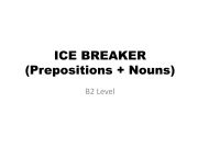 English powerpoint: B2 - Meet Your Classmates (Adjectives + Prepositions)