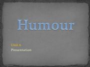 English powerpoint: humour