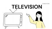 English powerpoint: television