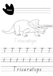 alphabet tracing booklet