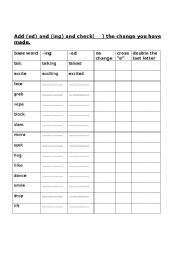 Inflectional Endings Ed Lesson Plans &.