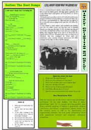 English worksheet: I STILL HAVEN�T FOUND WHAT I�M LOOKING FOR - U2 - PART 01