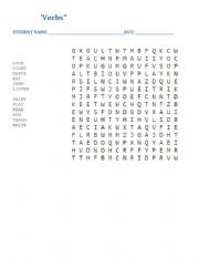 English Worksheets: verbs