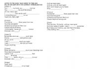 English Worksheets: Fill in the gaps for the verb in past