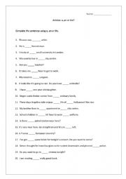 English Worksheets: verbs