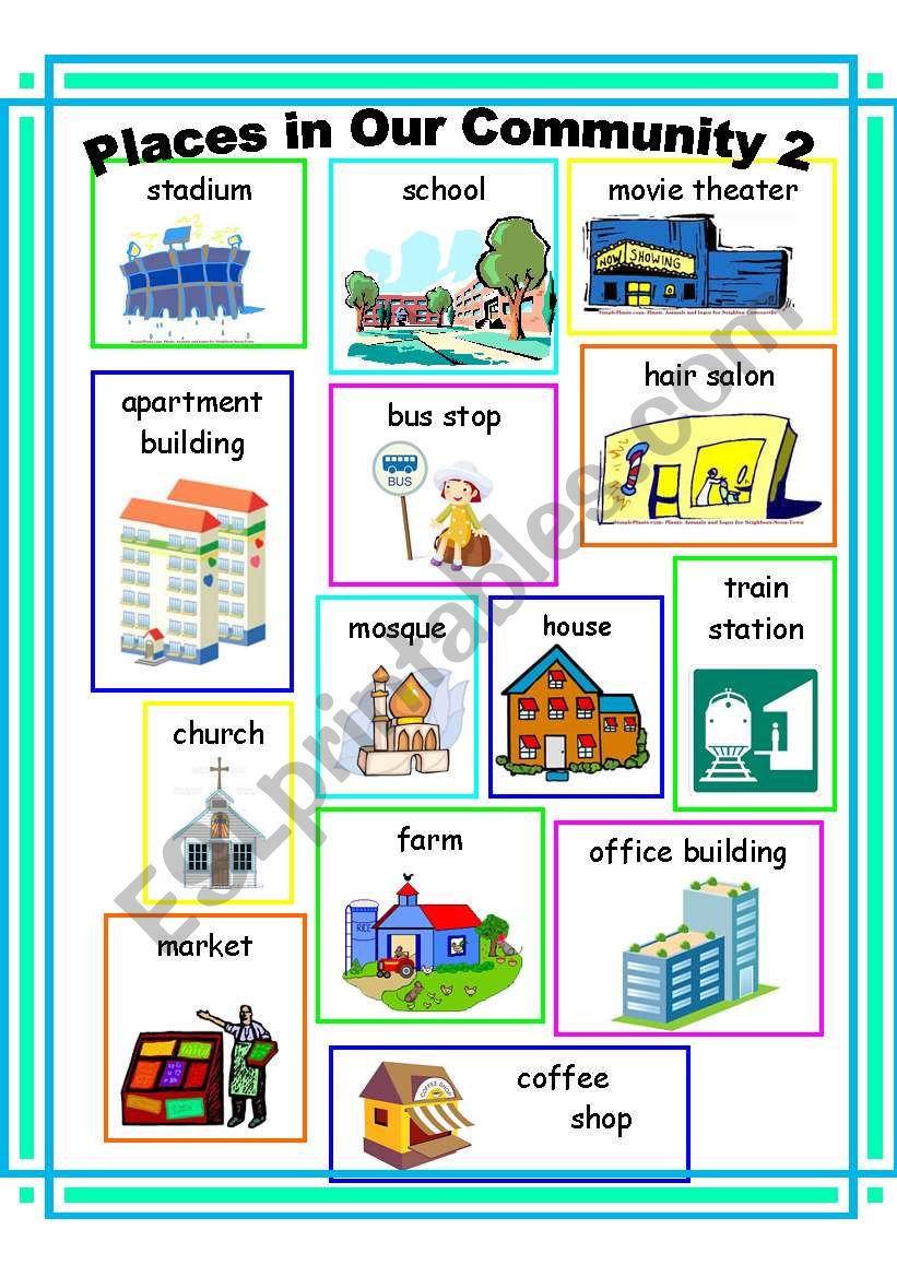 places-in-our-community-2-esl-worksheet-by-ehelland33