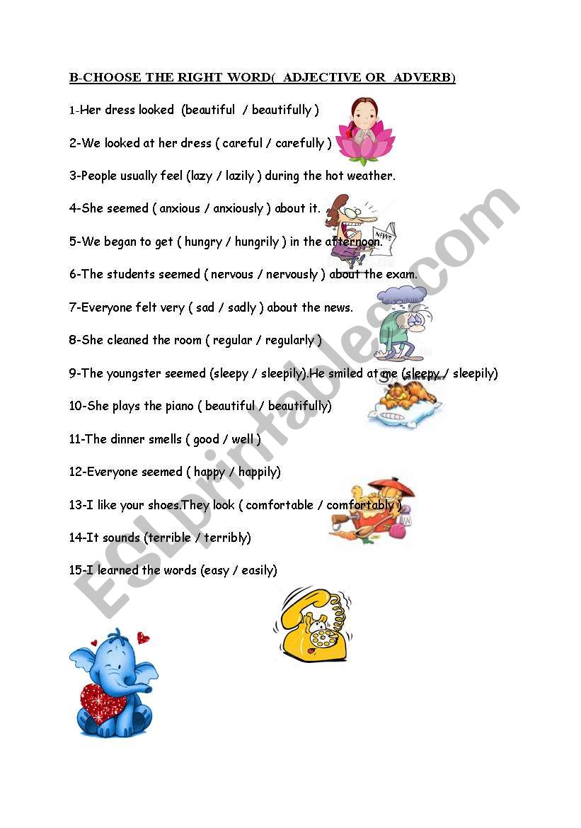 english-worksheets-linking-verb