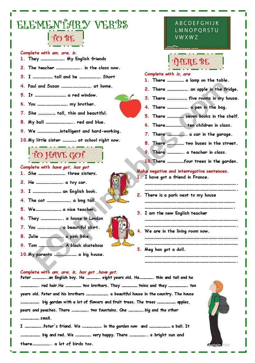 Auxiliary Verbs ESL Worksheet By Ana M