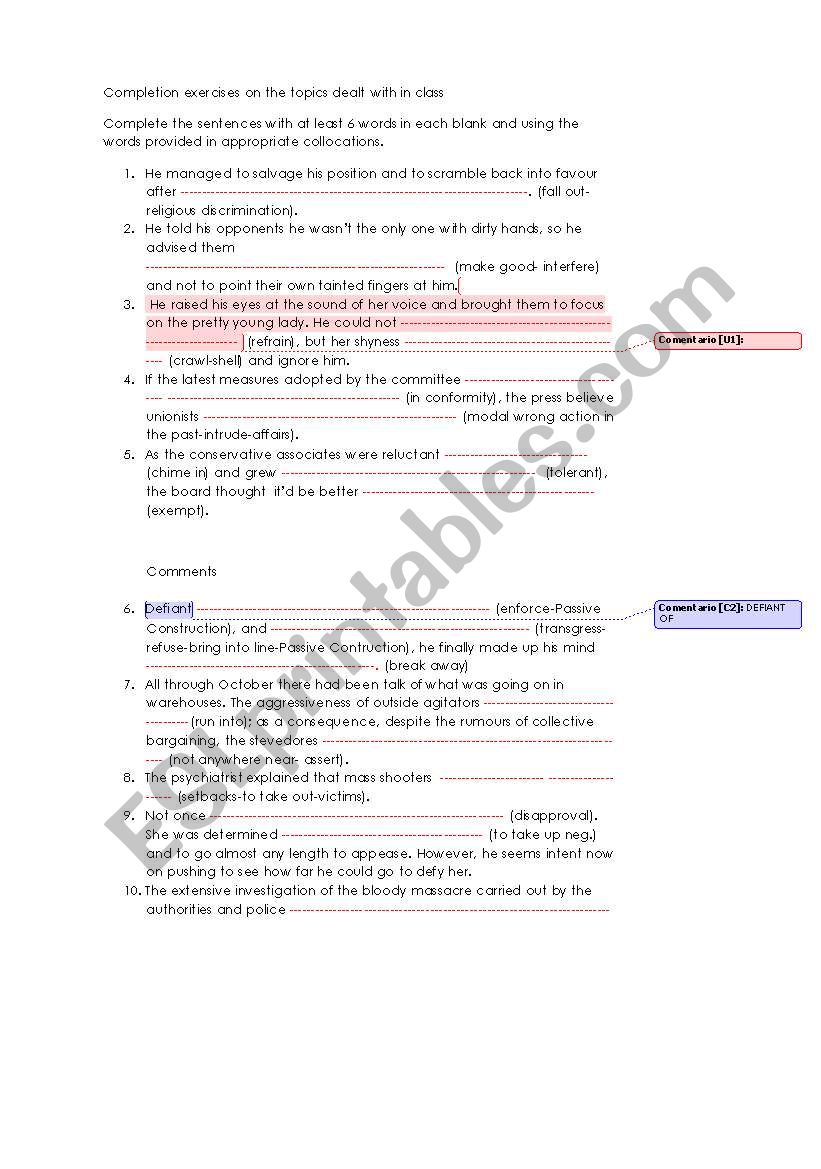 sentence-completion-worksheet