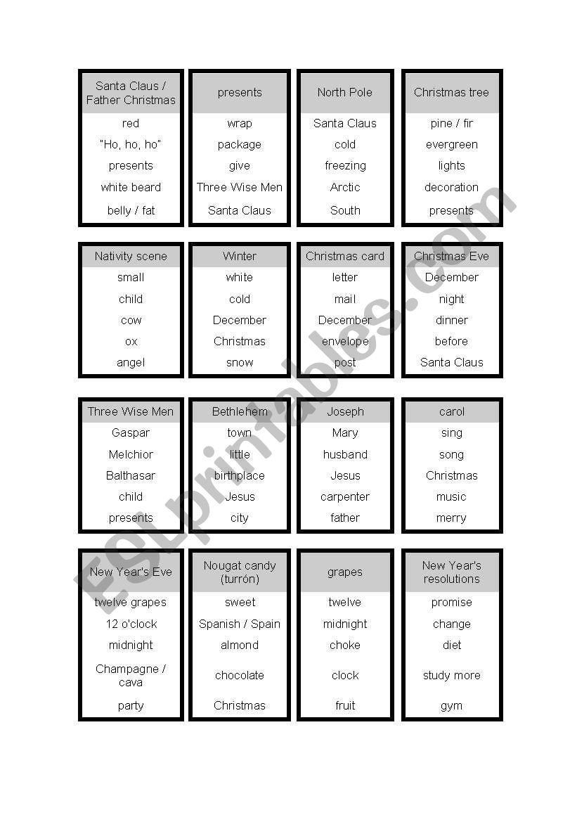 english-worksheets-christmas-taboo