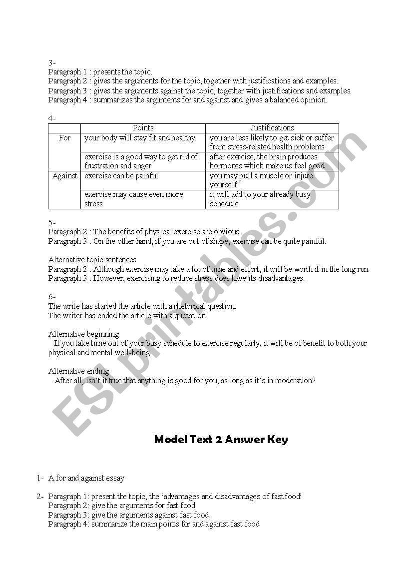 Exercise essay 100 words image