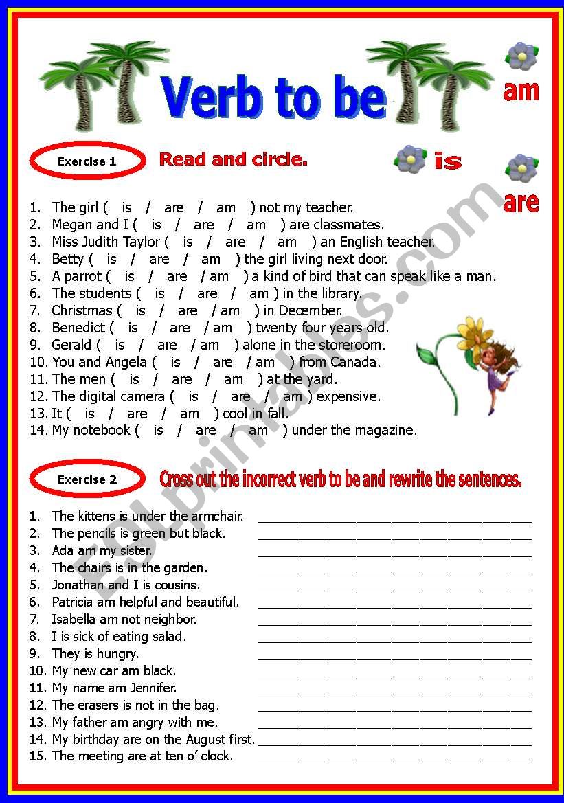 verb-to-be-interactive-worksheet