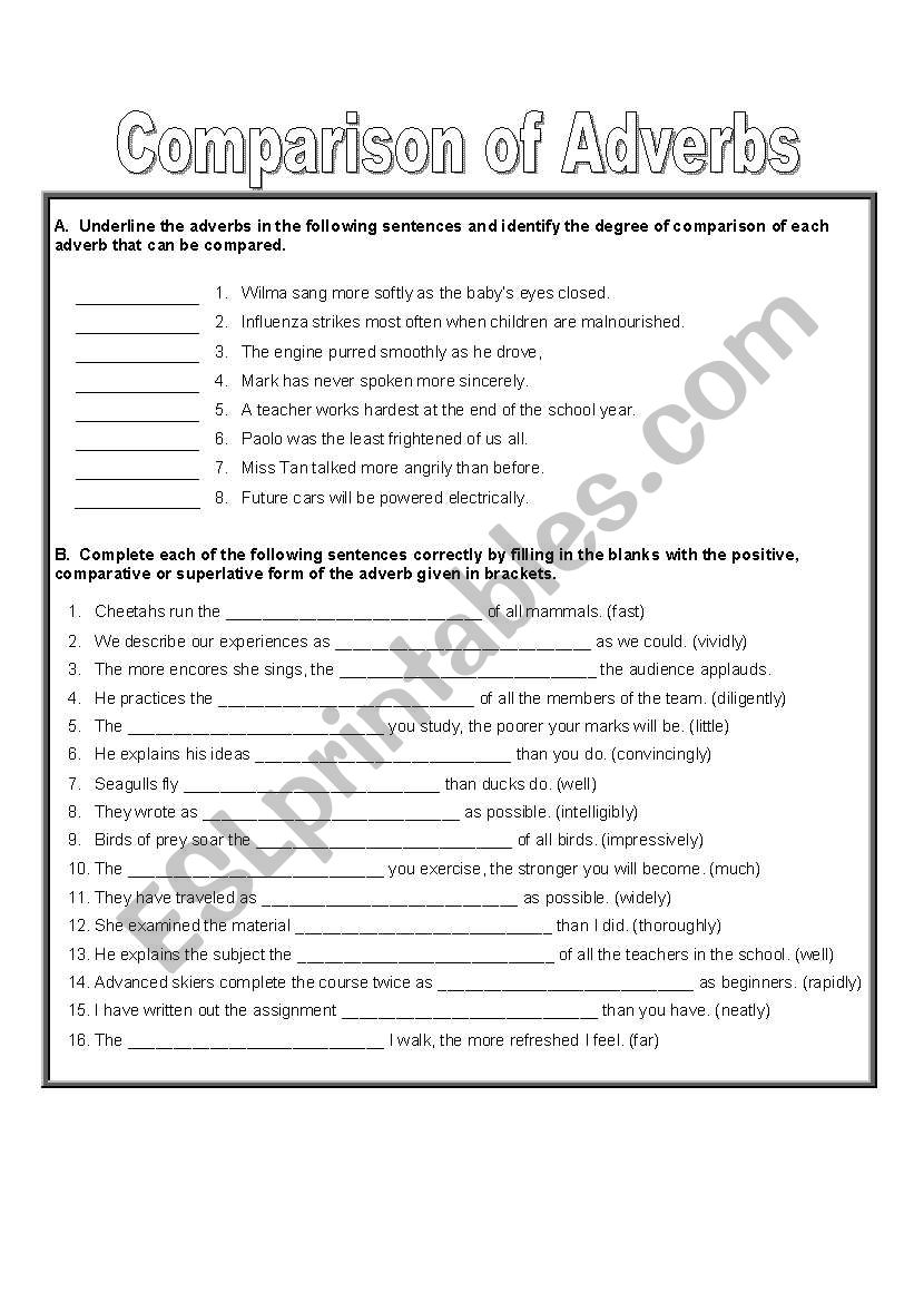 english-worksheets-comparison-of-adverbs