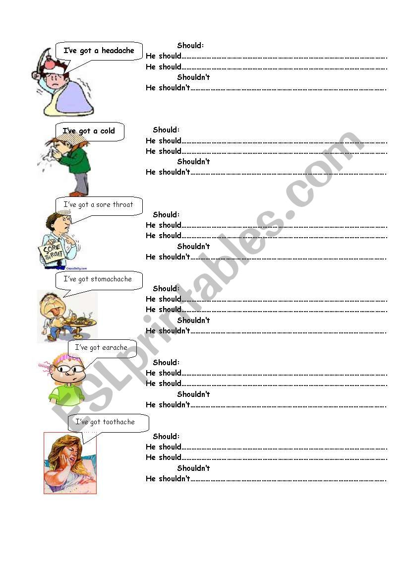 english-worksheets-illness-and-advices-3-3