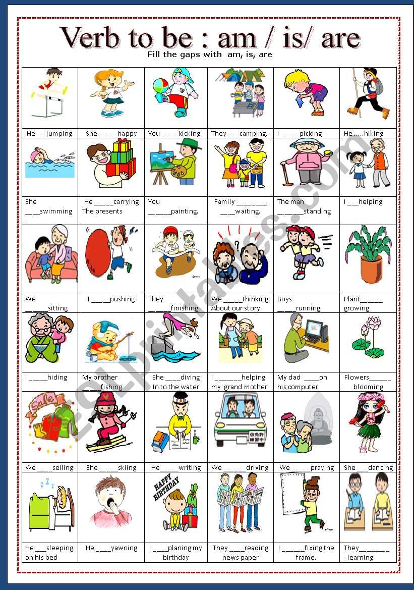 english-worksheets-to-be-am-is-are