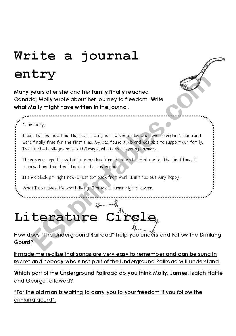 Worksheets Follow The Drinking Gourd Worksheets english worksheets follow the drinking gourd slaves on their way to freedom pre american civil war
