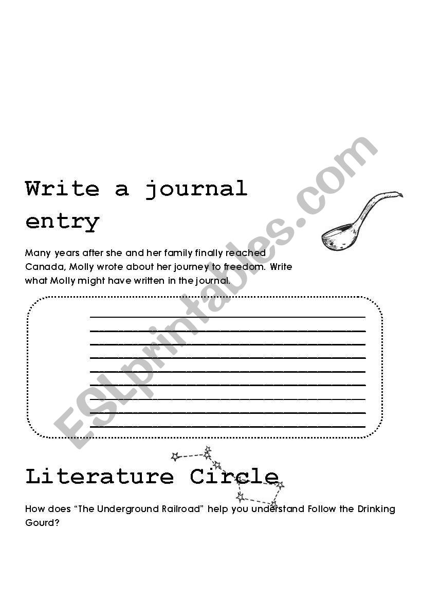 Worksheets Follow The Drinking Gourd Worksheets english worksheets follow the drinking gourd slaves on their way to freedom pre american civil war