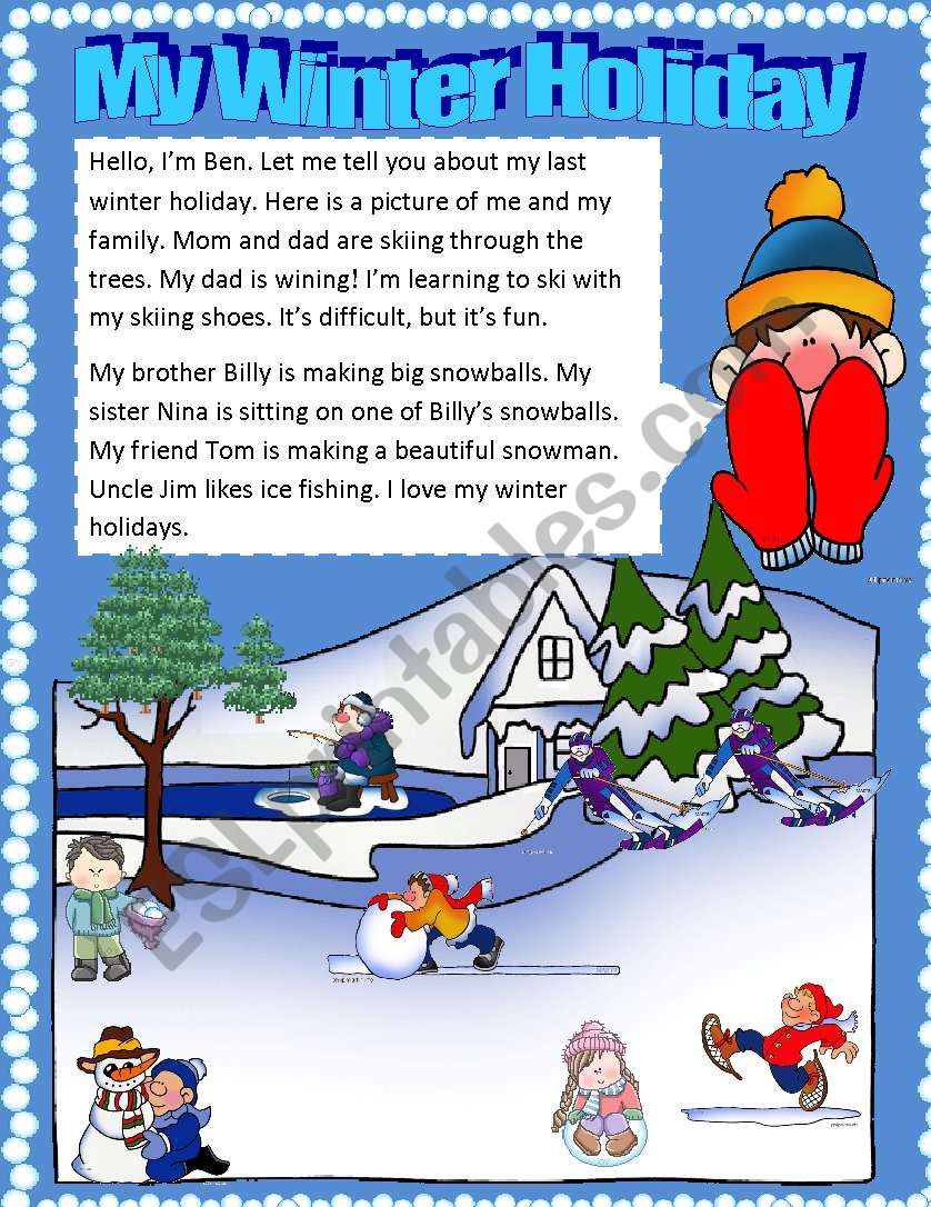 my-winter-holiday-esl-worksheet-by-ali-ali