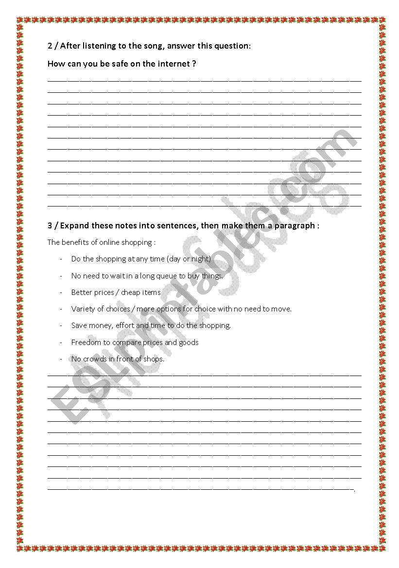 Internet safety essay