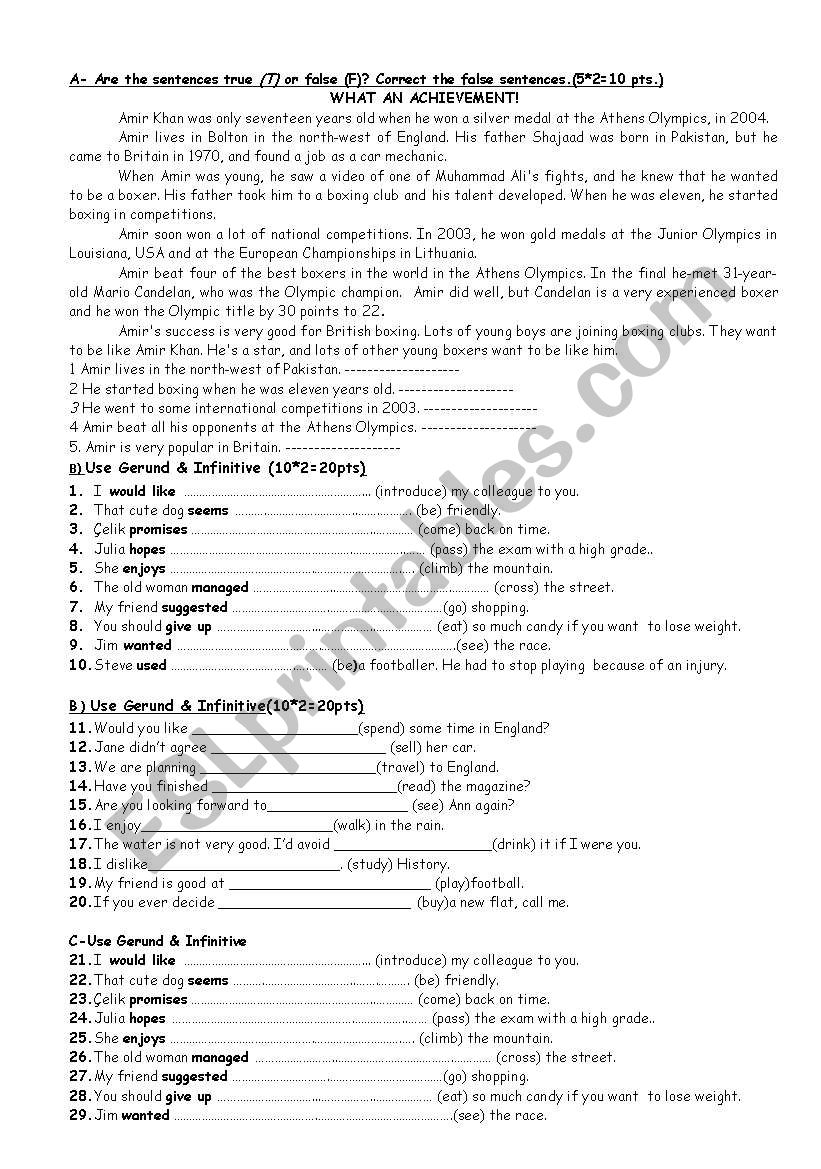 english-worksheets-10th-grade