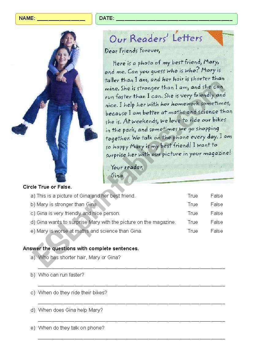 comparative-reading-comprehension-esl-worksheet-by-igiralt